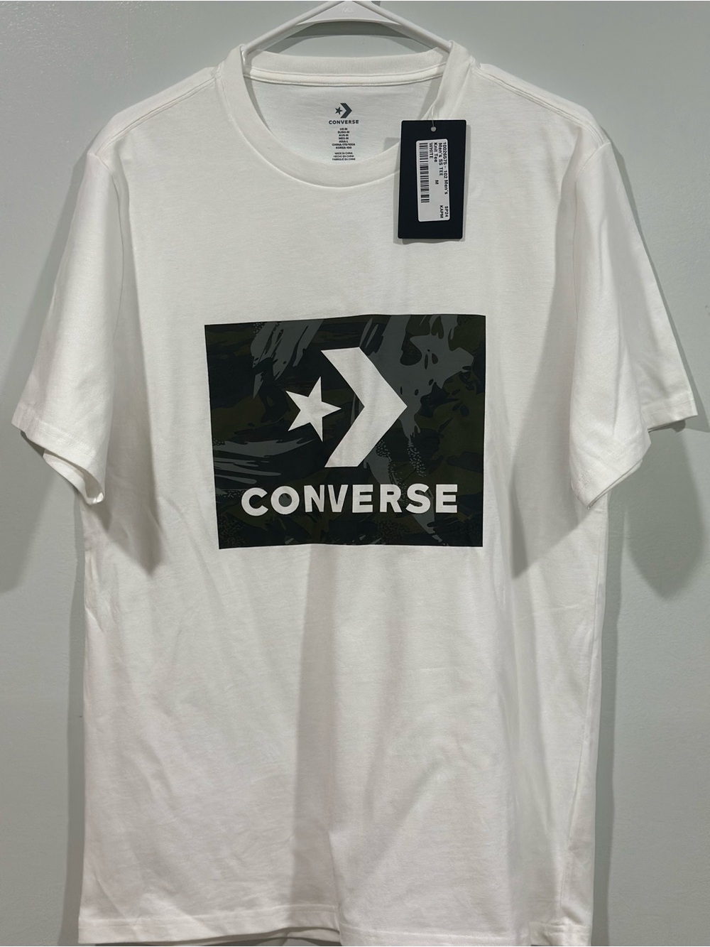 Men’s Converse Star Chevron Camo Short Sleeve Tee